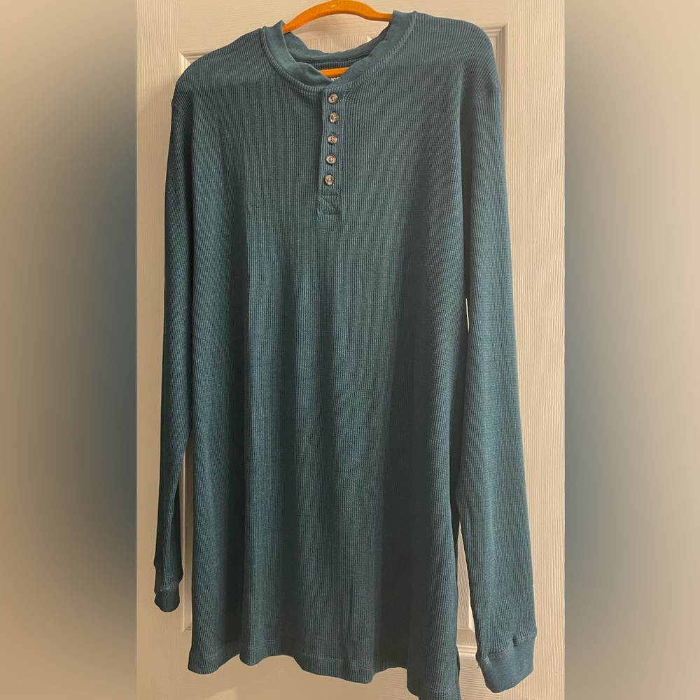 King Size 2xl Tall Teal Shirt